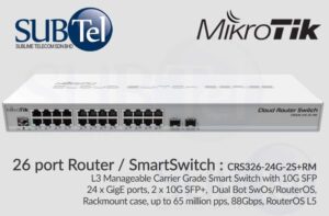 MikroTik CRS326-24G-2S+RM