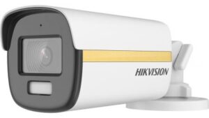 Hikvision 2 MP ColorVu Audio Fixed Bullet Camera DS-2CE12DF3T-FS