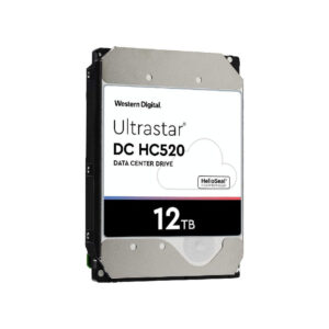 WD Ultrastar DC HC520 (3.5’’, 12TB, 256MB, 7200 RPM, SAS 12Gb/s, 512E SE) SKU: 0F29532