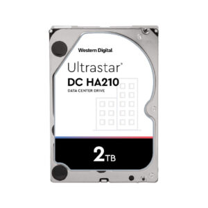 WD Ultrastar DC HA 210 HDD Server  (3.5’’, 2TB, 128MB, 7200 RPM, SATA 6Gb/s, 512N SE) -