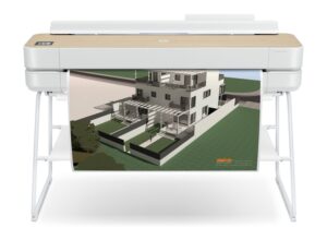 HP DesignJet Studio Large Format up to A0 Plotter Printer - 36" , with Mobile Printing (5HB14A)