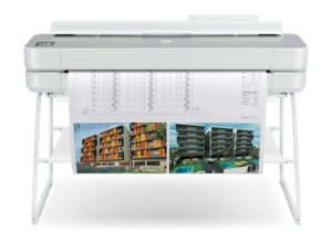 HP DesignJet Studio Steel Large Format up to A0 Plotter Printer - 36" , with Mobile Printing (5HB14C)
