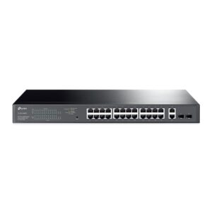 TP Link 28-Port Gigabit Easy Smart Switch with 24-Port PoE+