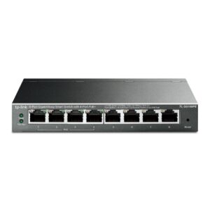 TP Link 8-Port Gigabit Easy Smart Switch
with 4-Port PoE+