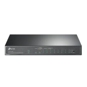 TP Link 10-Port Gigabit Easy Smart Switch
with 8-Port PoE+
