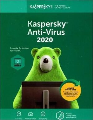 Kaspersky Antivirus 2020 1+1 User
