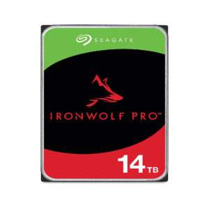Seagate IronWolf Pro 14 TB NAS RAID Internal Hard Drive - 7,200 RPM SATA 6 Gb/s 3.5-inch (ST14000NE0008) -