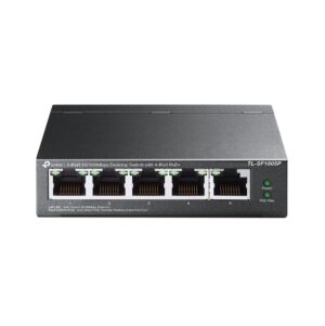TP Link 5-Port 10/100Mbps Desktop Switch with 4-Port PoE+