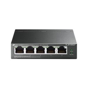 TP Link 5-Port 10/100Mbps Desktop Switch with 4-Port PoE