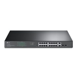 TP Link 18-Port Gigabit Easy Smart Switch with 16-Port PoE+