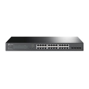 TP Link JetStream 28-Port Gigabit Smart Switch with 24-Port PoE+