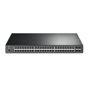 TP Link JetStream 52-Port Gigabit L2+ Managed Switch with 48-Port PoE+