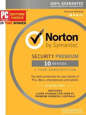 Norton Internet Security Premium - 10 DEVICES