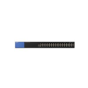 Linksys Business LGS528 24-Port Gigabit Managed Switch + 2x Gigabit Ethernet + 2x Gigabit SFP/RJ45 Combo Ports