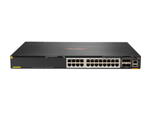 Aruba 6300M 24-port HPE Smart Rate 1/2.5/5GbE Class 6 PoE and 4-port SFP56 Switch - JL660A