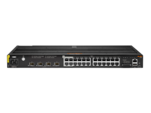 Aruba 4100i 24-port 1GbE (20-port Class 4 POE and 4-port Class 6 POE) 4-port SFP+ Switch - JL818A