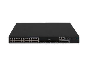 HPE FlexNetwork 5520HI 24G 4SFP+ 24 10/100/1000BASE-T 4 10G/1G BASE-X SFP+ 1 Exp 2 PS Slot Switch - R8M25A